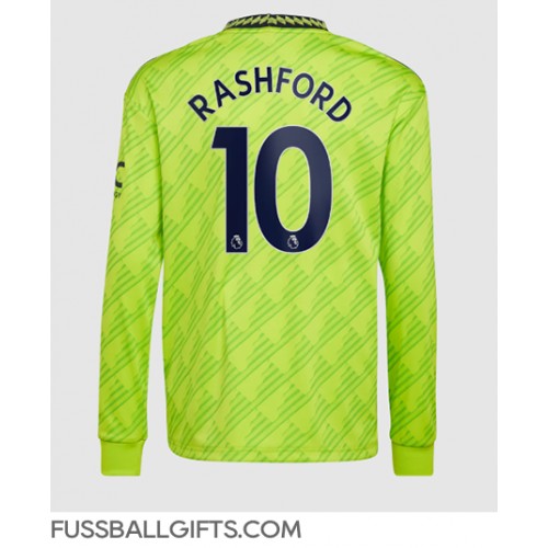 Manchester United Marcus Rashford #10 Fußballbekleidung 3rd trikot 2022-23 Langarm